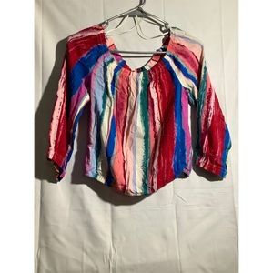 Candie's Crop Top Blouse